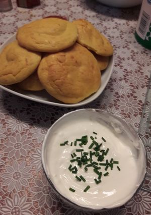 Gluténmentes pogácsa recept fotója
