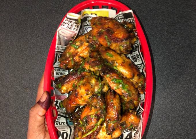 Garlic and herb wings