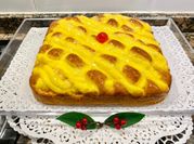 Una foto de dulce de manzana en almíbar