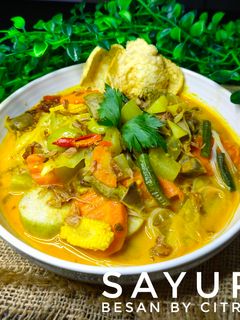 Foto resep Sayur Besan Khas Betawi