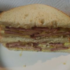 A picture of Canadian Bacon Sandwich.