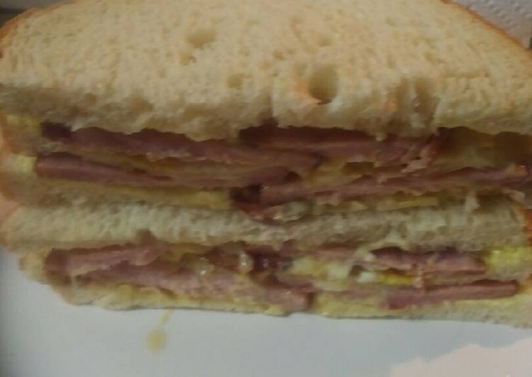 Recipe of Perfect Canadian Bacon Sandwich