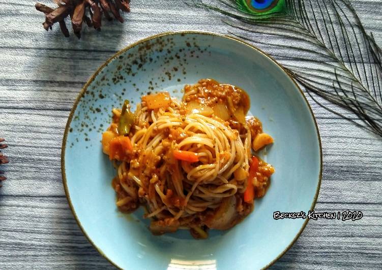 Resep 211. Spaghetti LaFonte Aldente yang Lezat