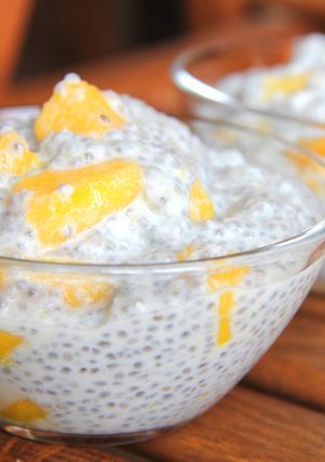 Kókuszos-mangós chia puding recept fotója