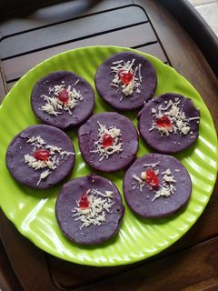 Foto resep Kue Lumpur Ubi Ungu (Purple Sweet Potato)