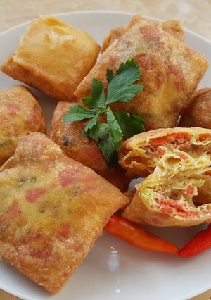 Foto resep Martabak telur kulit lumpia