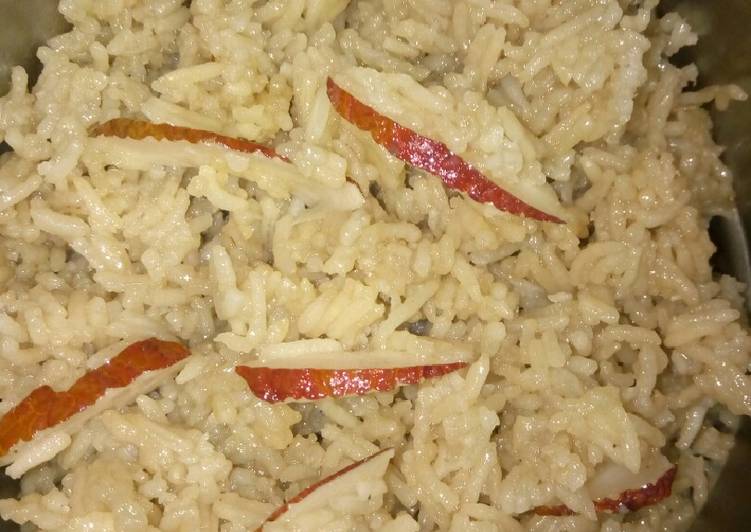 Easiest Way to Make Quick Jaggery rice