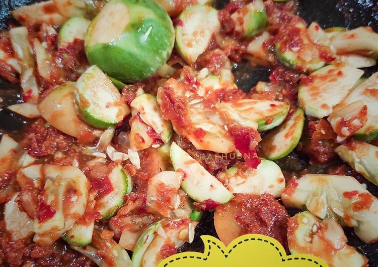 Resep 109. Sambel Terong Gelatik yang Bisa Manjain Lidah