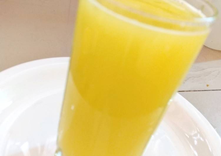 Steps to Prepare Super Quick Homemade Orange juice