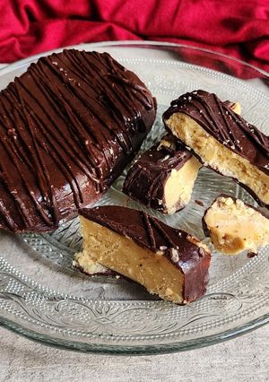 Una foto de 🥂🎅🏻Turrón Kinder Bueno o bon o bon 🎅🏻 Receta viral #12 🎅🏻🥂