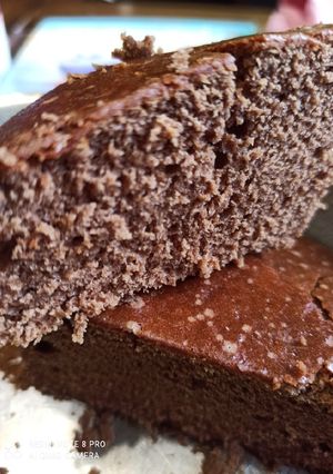 Una foto de Torta de chocolate para la merienda