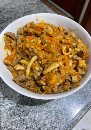 Una foto de Tallarines udon - fáciles y muy ricos