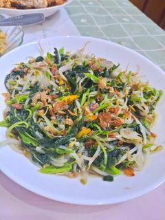 Foto resep Tumis bayam kecambah simpel mantap