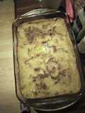 Peach Cake Cobbler