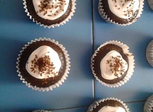 Una foto de Ponquesitos de chocolate