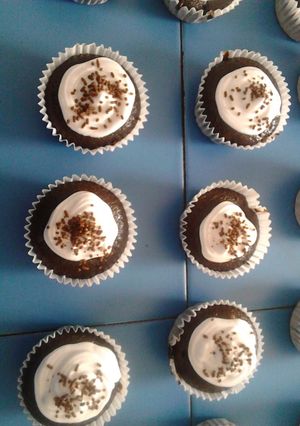 Una foto de Ponquesitos de chocolate