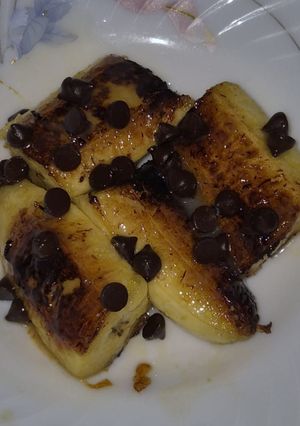 Foto resep Pisang Bakar Manis Cokelat Teflon