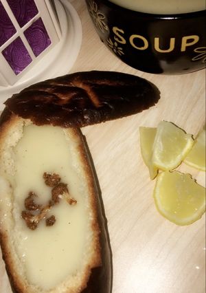 صورة لوصفة حساء القرنبيط الصحي (الزهره)