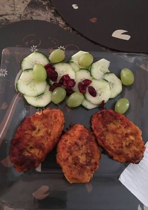 Una foto de Tortas de plátano macho