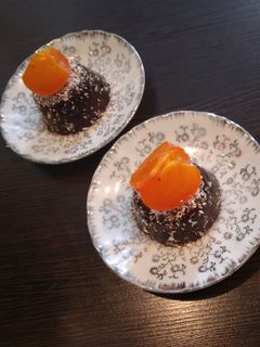 عکسی از دستور دسر خرمالو