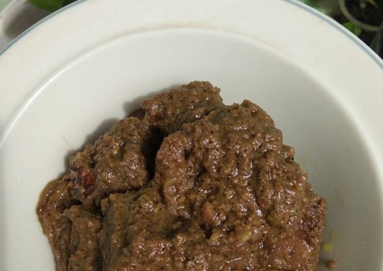 Resep Rendang daging yang mengenyangkan