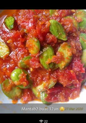 Foto resep Sambel pete mantab surantab