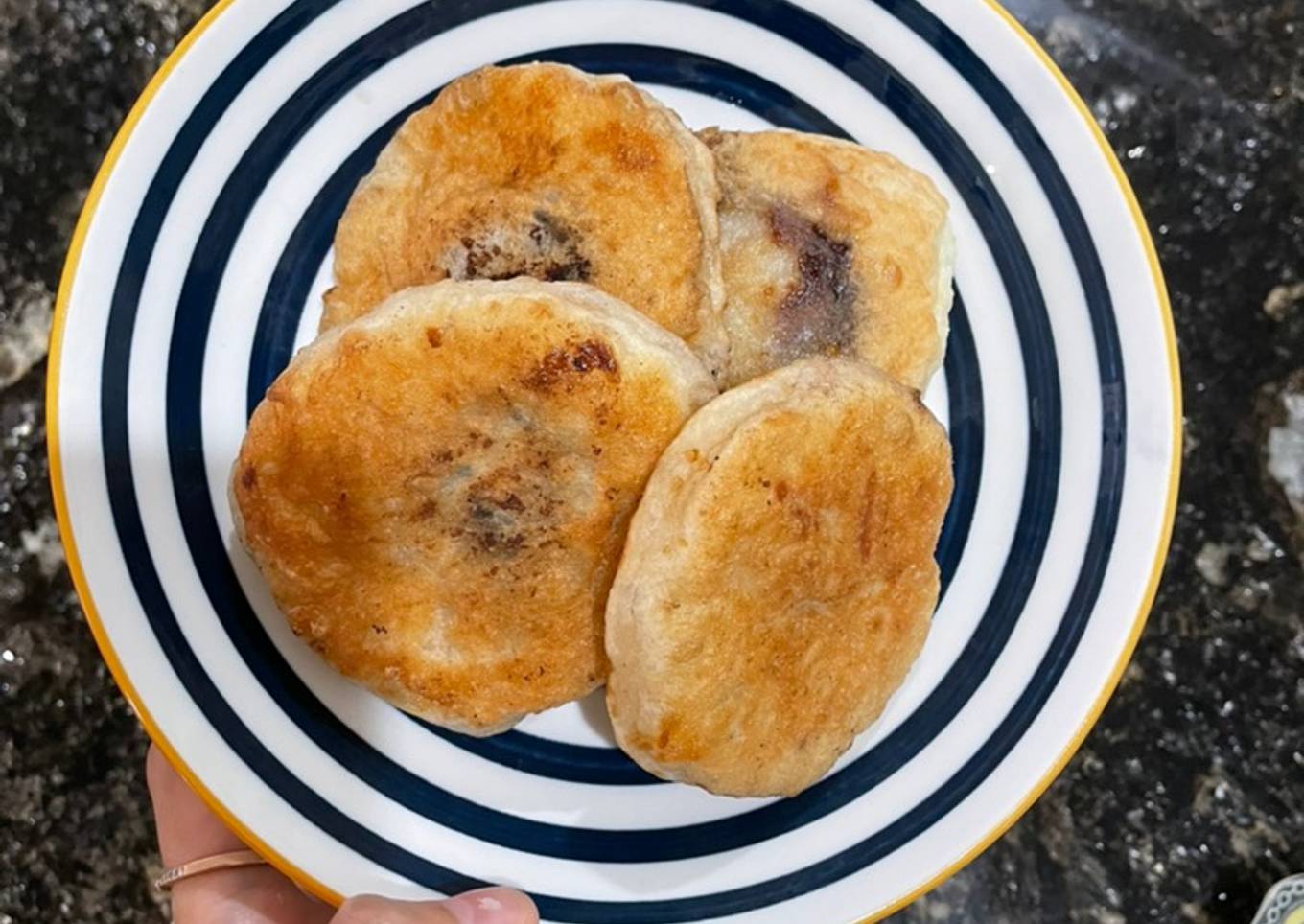 Resep Mochi goreng (hotteok) ala devina hermawan