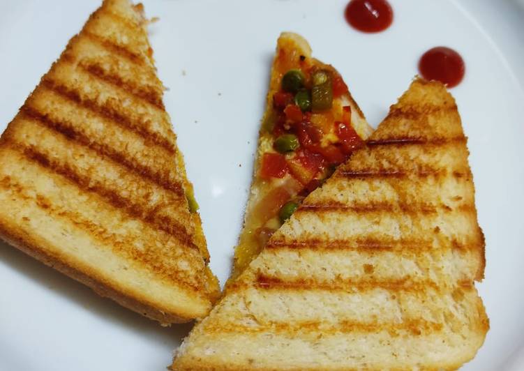 Grilled cheesy toast