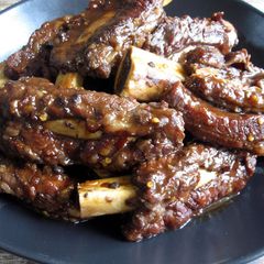A picture of Pressure Cooked Beef Ribs.