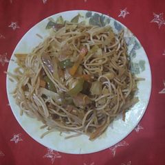 A picture of Veg noodles.