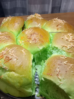 Foto resep Roti Sobek Pandan