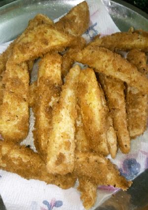 A picture of Crispy potatoes.