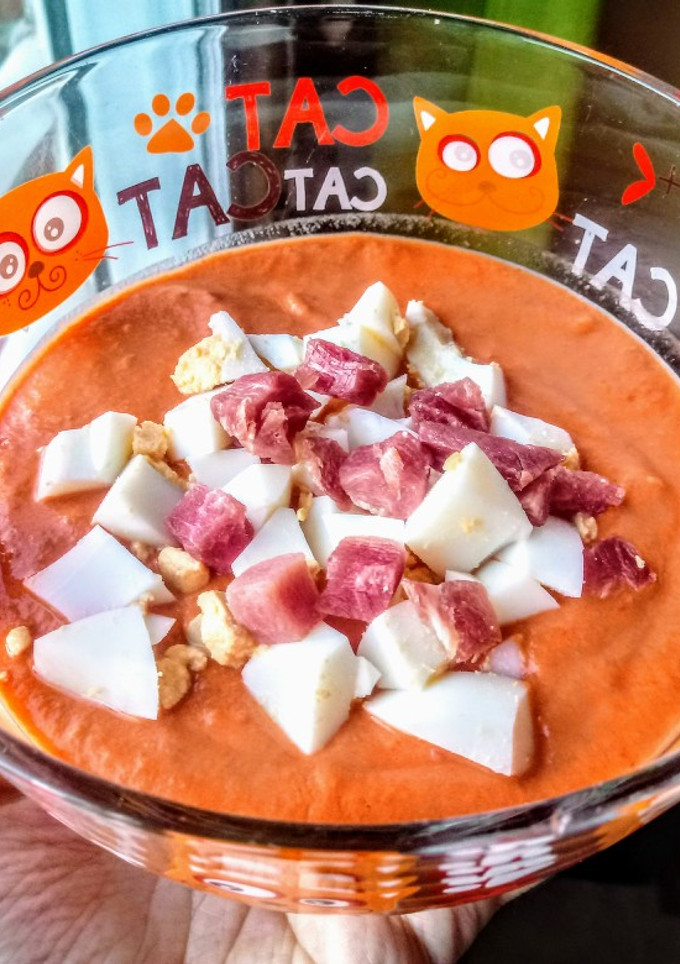 Una foto de Salmorejo