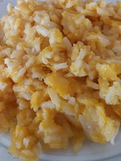 Una foto de Risotto de Calabaza