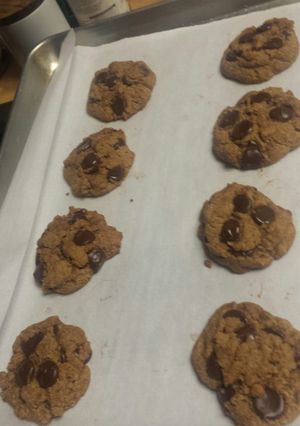 A picture of Paleo Chocolate Chip Cookies.