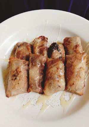 Foto resep Lumpia pisang silverqueen melt buat cemilan suami😁
