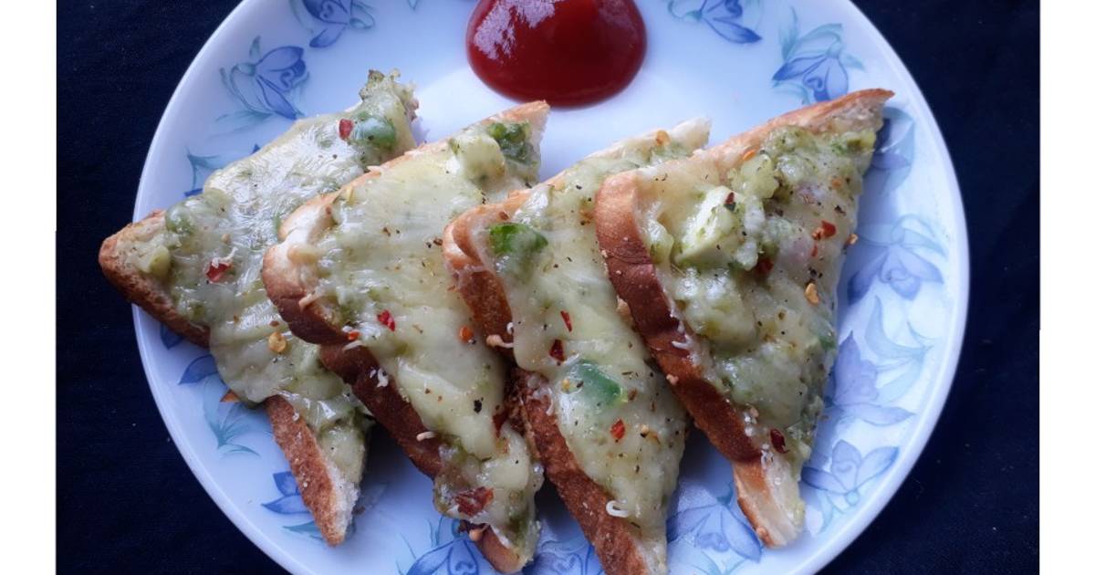 Cheese paneer toast Recipe by Rashi Gupta Cookpad