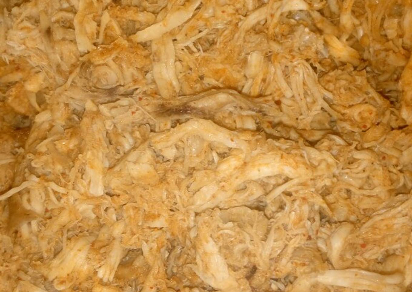 64. Ayam suwir bumbu balado