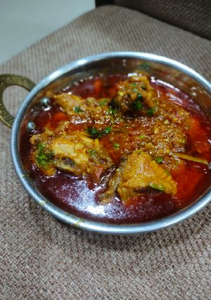 A picture of Punjabi chicken masala.