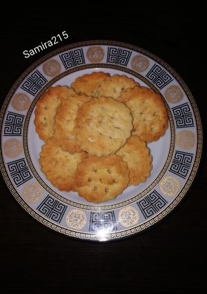 عکسی از دستور بیسکوییت ترد نمکی (کراکر) 🧂🍪