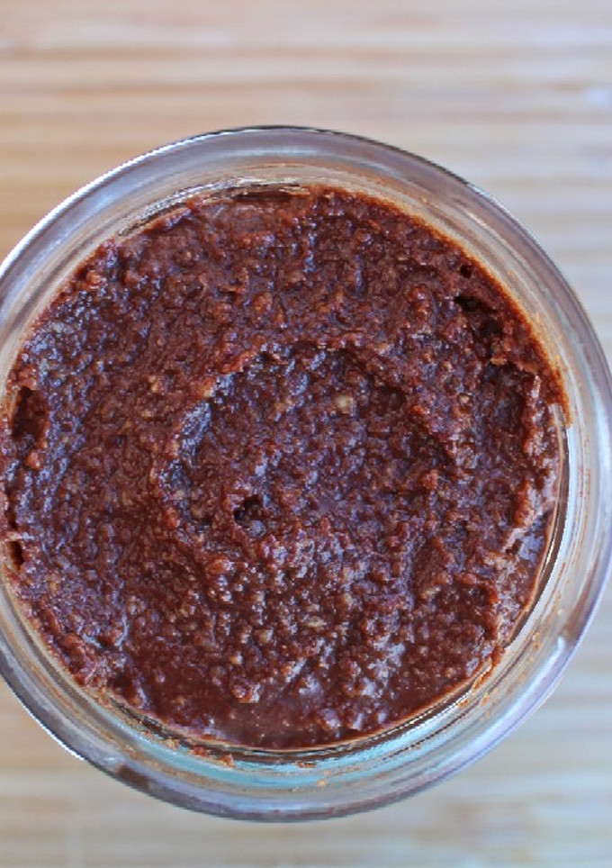 Una foto de Crema de anacardos y cacao