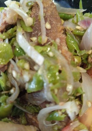 Foto resep Daging tumis cabe ijo