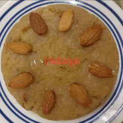 A picture of Toffee Halwa.