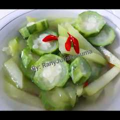 A picture of Sayur bening oyong labu siam ala Ranjul.