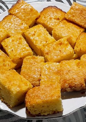 Una foto de Bizcochuelo de Naranja sin leche