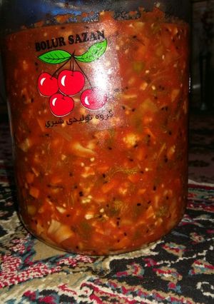 عکسی از دستور ترشی سالاد فصل