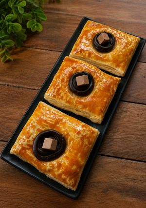 Foto resep Chocolate Puff Pastry