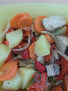 Foto resep Tongkol Tumis Paprika