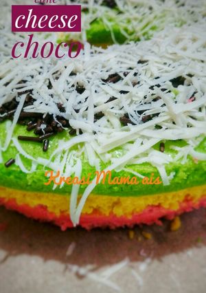 Foto resep Bolu kukus rainbow cake