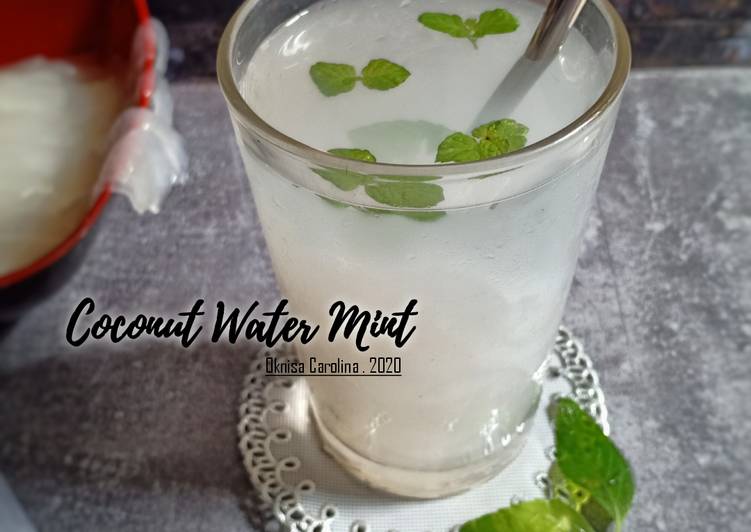 Resep Coconut Water Mint Anti Gagal